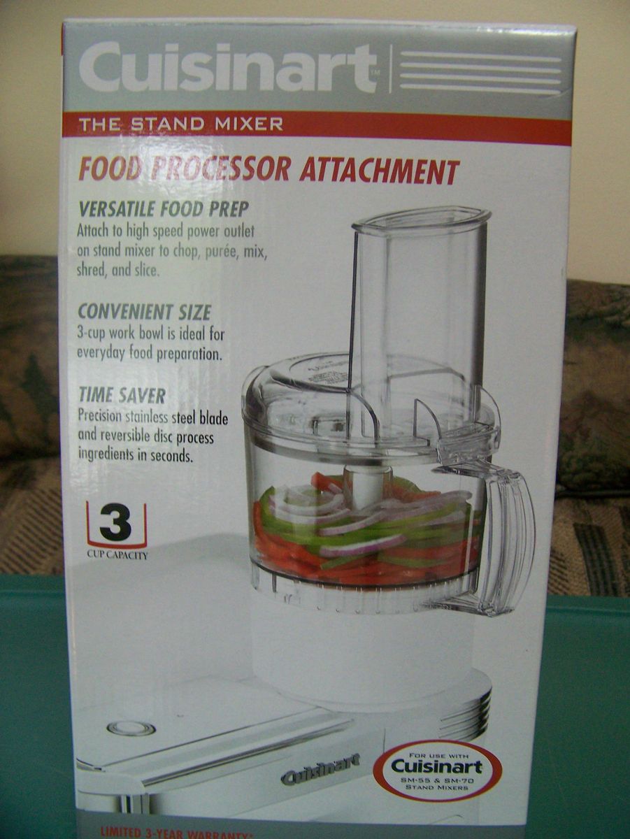 Cuisinart Stand Mixer Food Processor Attachment SM FP