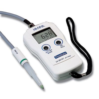 Hanna Hi 99161 Portable Ph Meter for Food Dairy Product