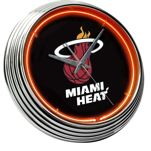 On The Edge Marketing NBA Neon Clock