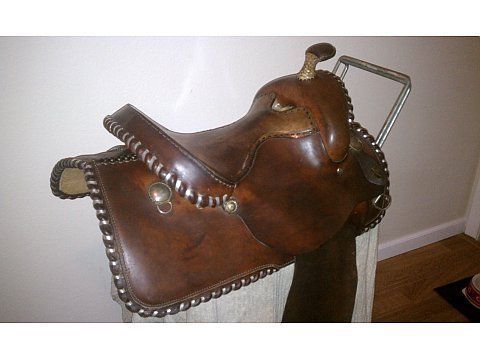 Charles Crawley CC Western Saddle   VERY RARE