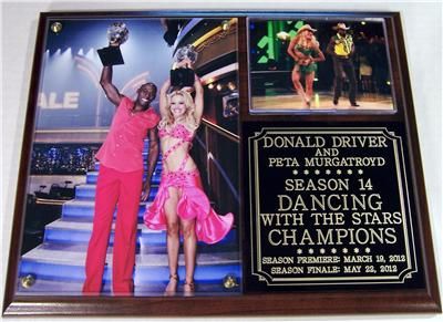 Donald Driver Dancing with The Stars Champion SB XLV Champ Green Bay