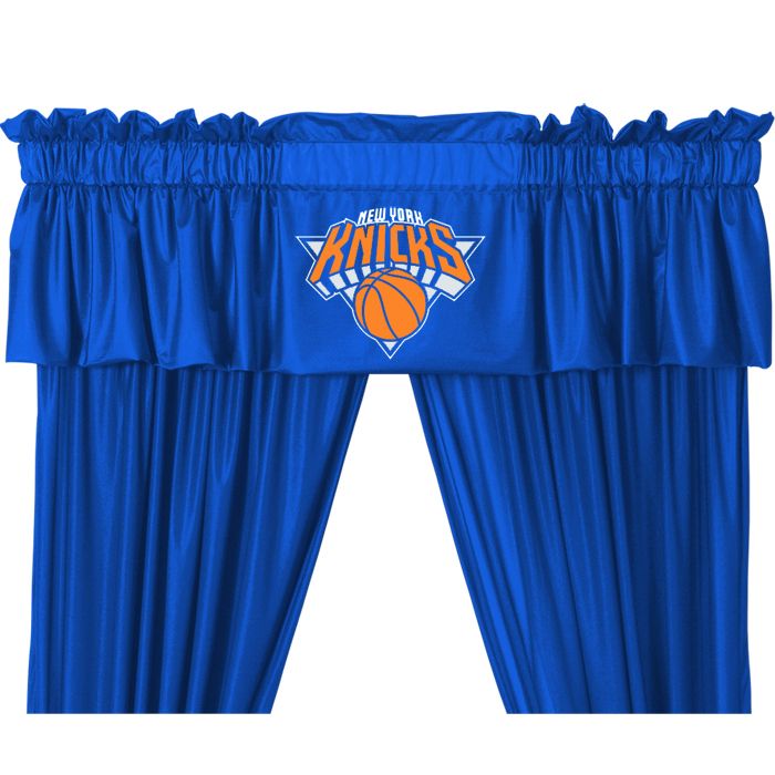 New York Knicks Curtains Valance Set