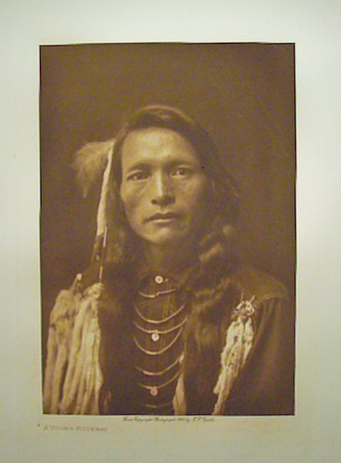 Young Kutenai Vintage E s Curtis Photogravure