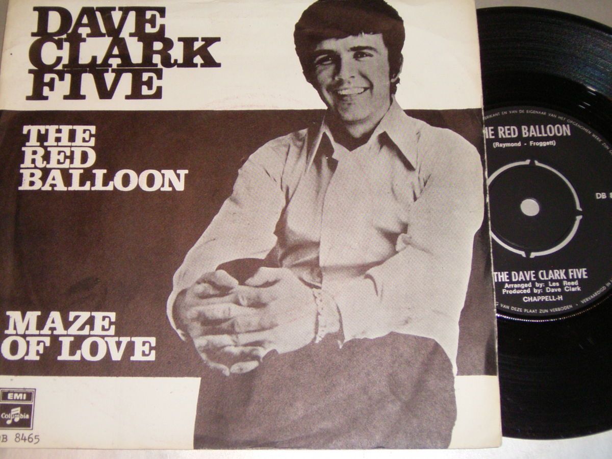 Dave Clark Five Red Balloon Maze of Love Diff