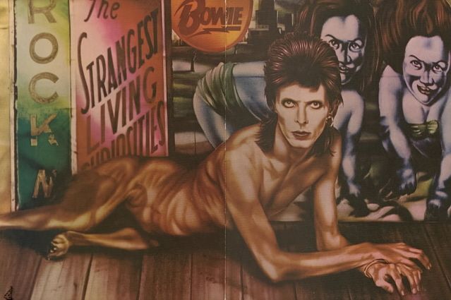 DAVID BOWIE 1974 DIAMOND DOGS TOUR CONCERT PROGRAM BOOK (MATTE)