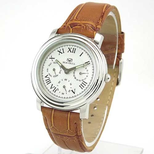  Mens Quartz Roman Numeral Day Date Calendar Strap Watch New