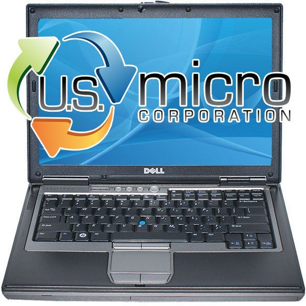 Dell Latitude D630 C2D 2 0GHz 1GB 60GB CDRW DVD Windows XP Pro Laptop