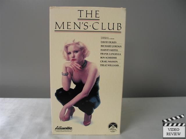 The Mens Club VHS David Dukes Frank Langella Roy Scheider Treat