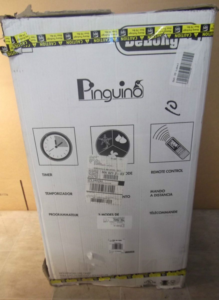 Delonghi Pinguino PAC N115EC 11500 BTU Portable Air Conditioner on