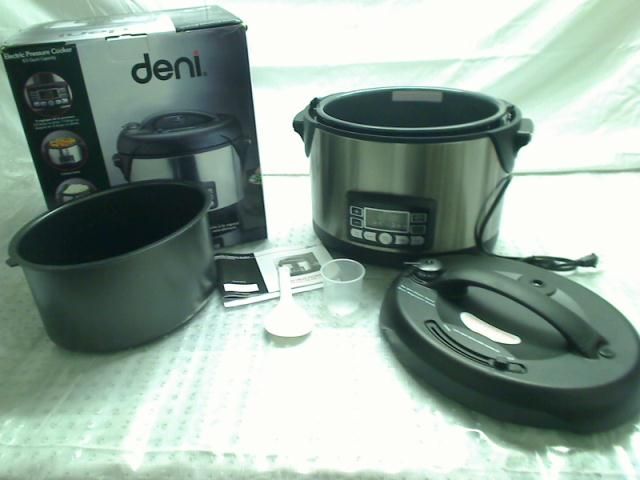 Deni 9780 Oval Shaped 8 1 2 Quart Electric Pressure Cooker