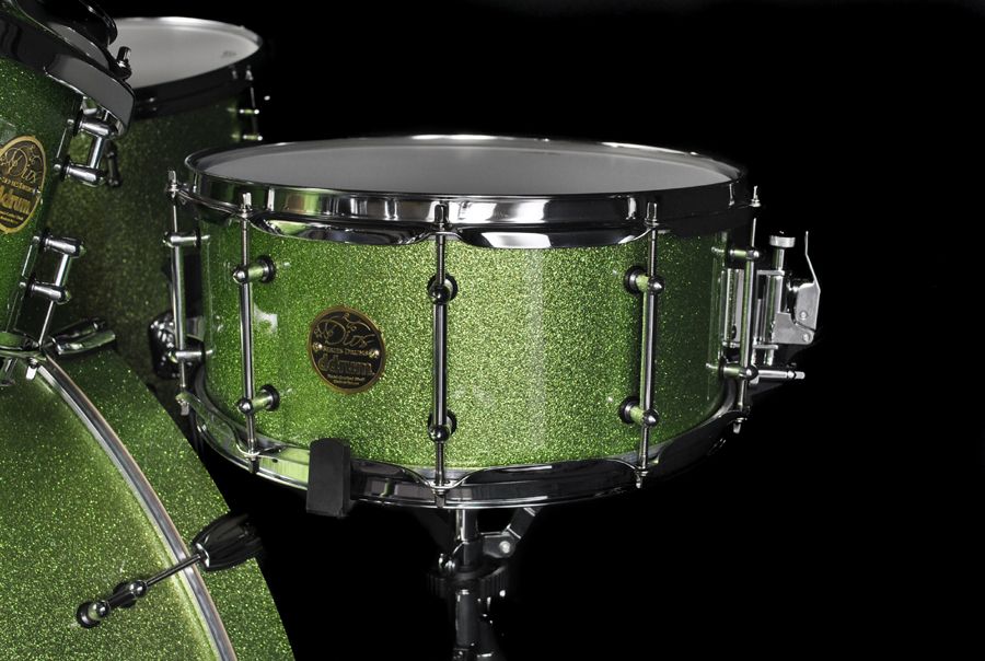 New Ddrum Dios 22 Maple Olive Sparkle 5 Piece Drum Kit