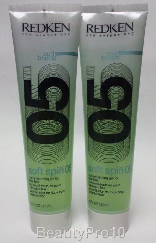 Redken Soft Spin 05 Curl Enhancing Gel 5 oz Set of 2