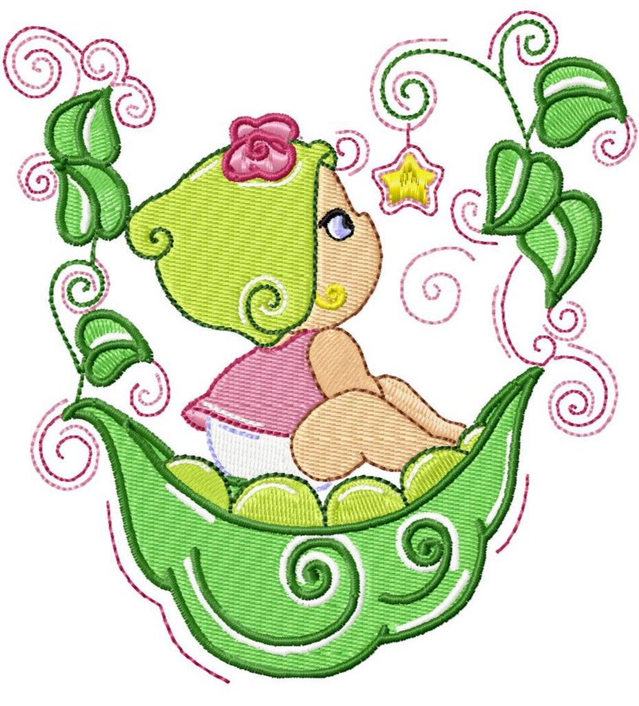 Sweetpea Baby 20 Machine Embroidery Designs Boys Ngirls