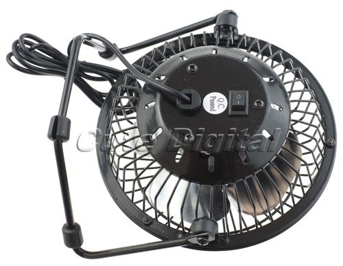 Portable Super Mute USB Metal Cooler Cooling Desk Fan