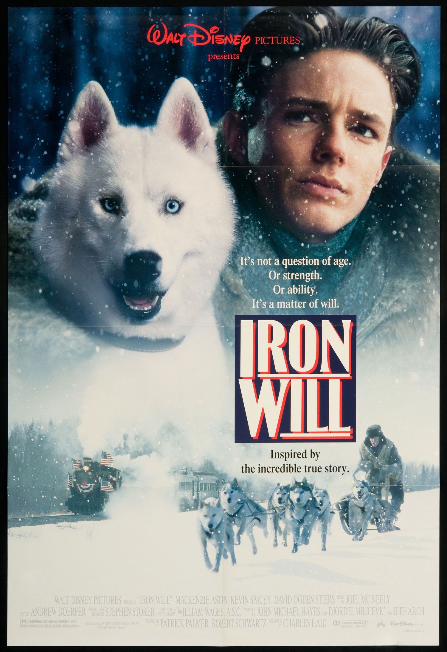 Iron Will 1994 Original U s One Sheet Movie Poster