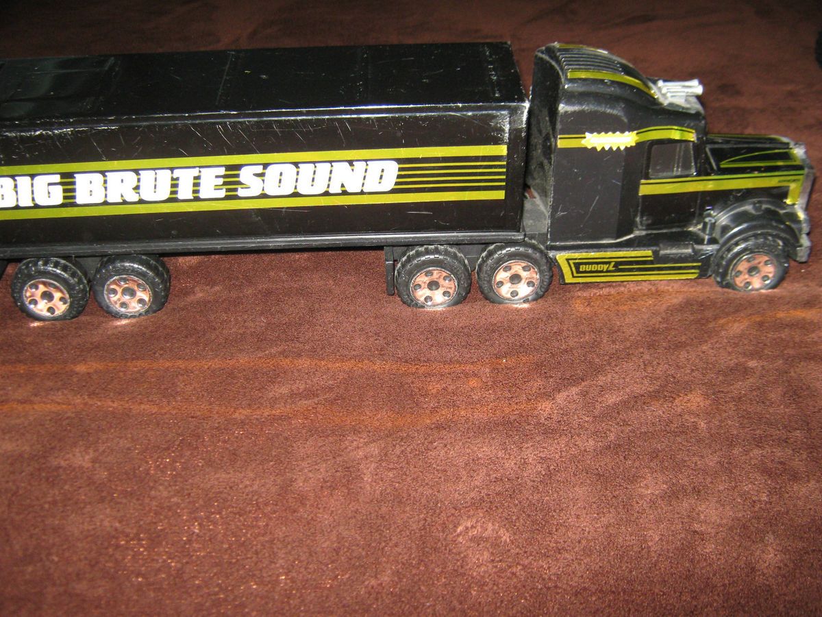 1989 Buddy L Big Brute Sound Kenworth Semi Truck 18 Wheeler 1983