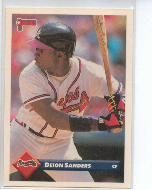  1993 Donruss 158 Deion Sanders