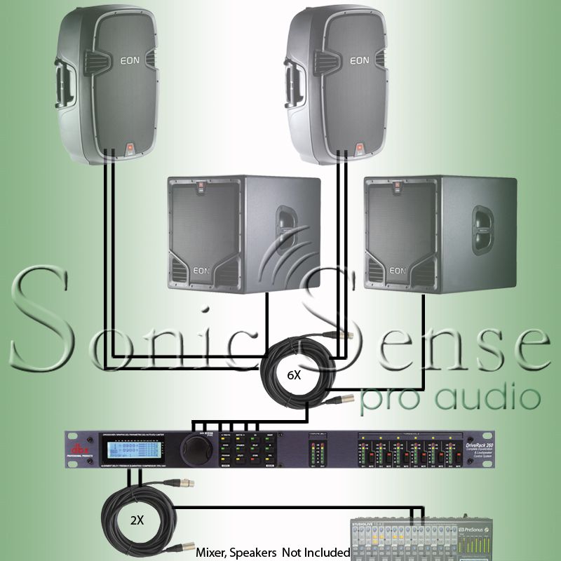 DBX DriveRack 260 Loudspeaker System Management Drive Rack EQ