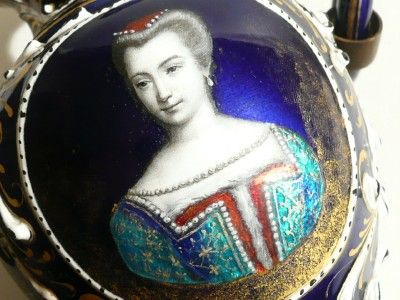 enamel limoges portrait miniature diane de poitiers