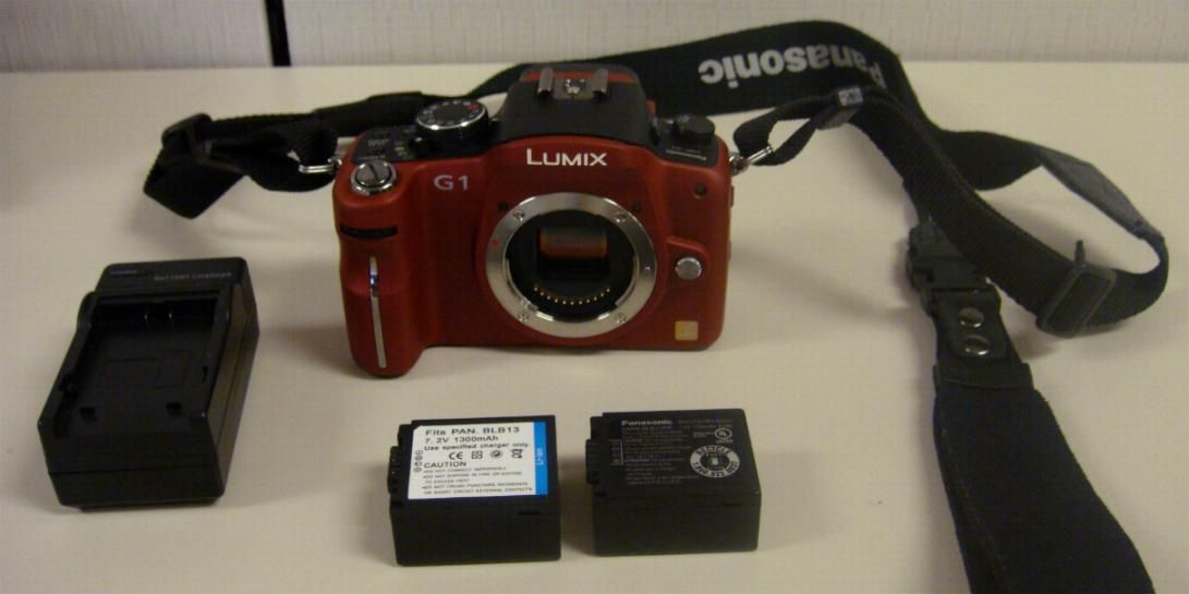 panasonic lumix dmc g1 12 1mp digital camera body only