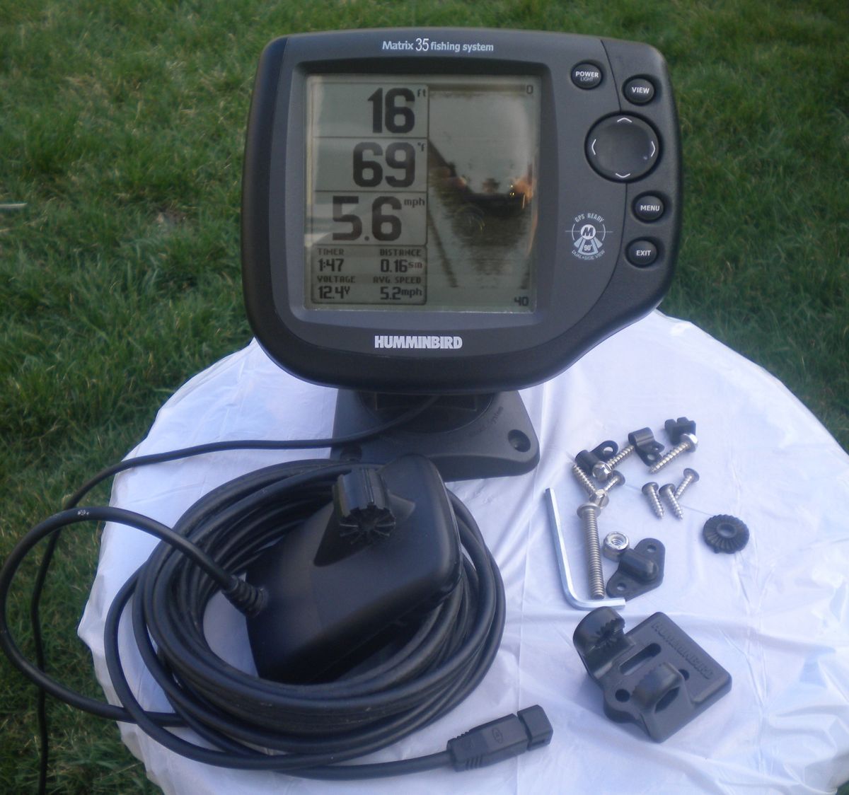 Humminbird Matrix 35 Fish Finder Depth Finder