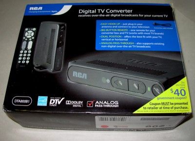rca dta800b1 digital tv converter dtv tuner box