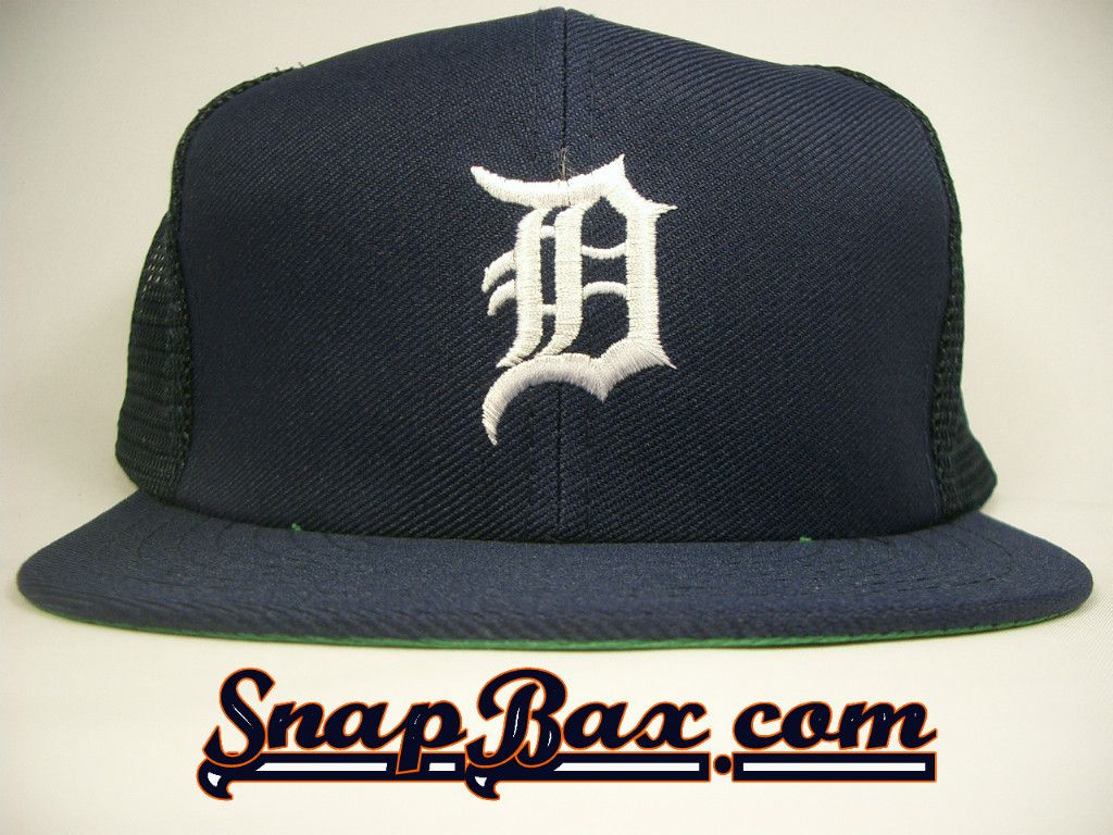  Detroit Tigers Old English D Snapback Meshback Dilla Proof M M