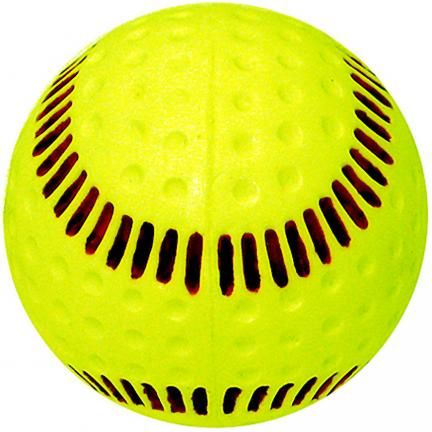 DOZEN BADEN DIMPLE PITCHING MACHINE BASEBALLS W/ SEAMS   PITCHING