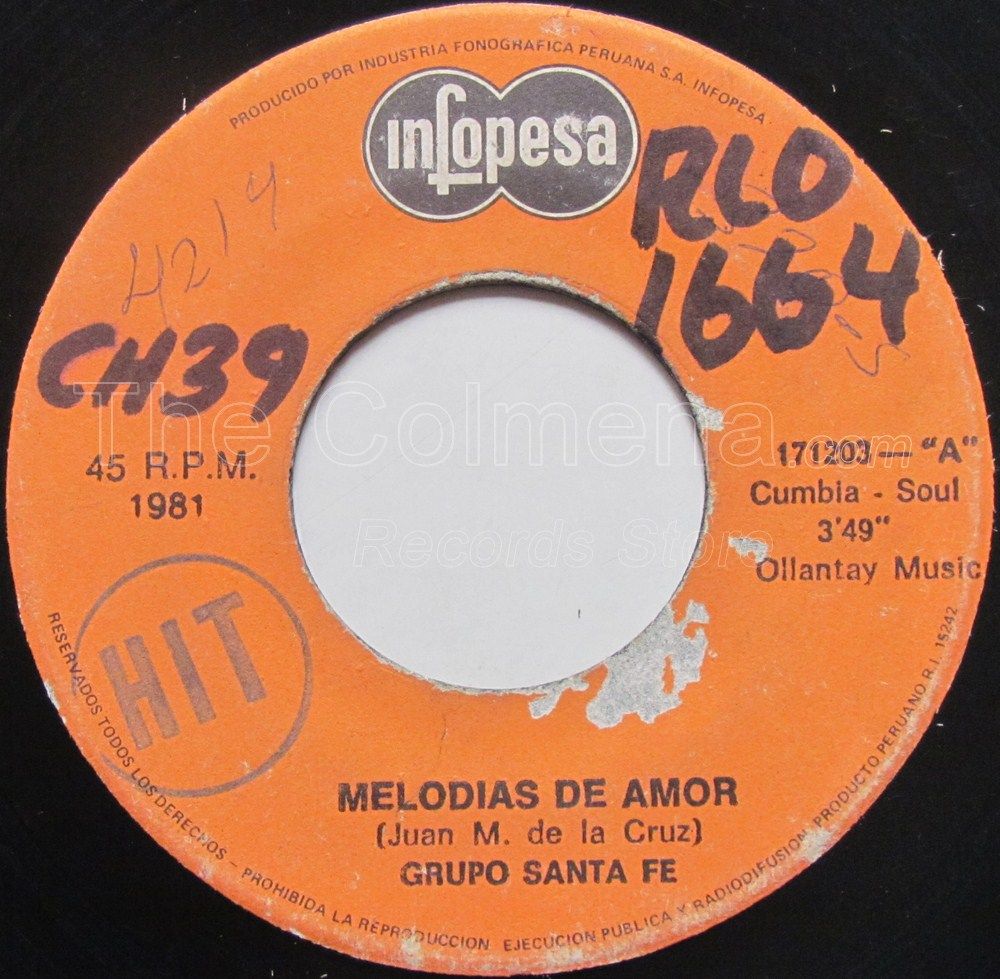 Grupo Santa FE 7 Psych Latin Funk Soul Descarga Peru