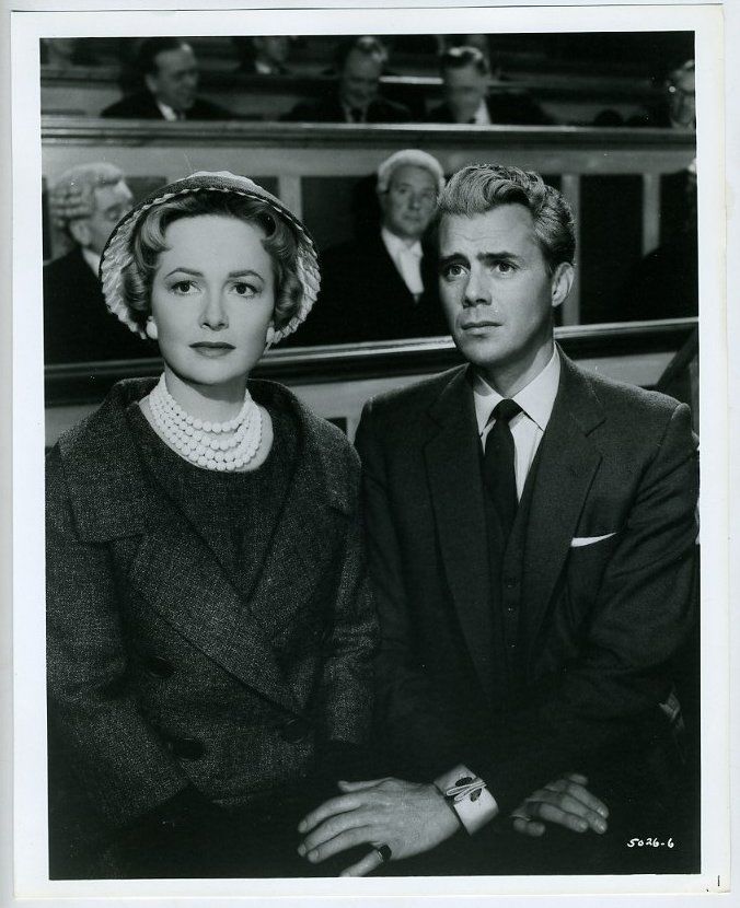 Photo Olivia de Havilland Dirk Bogarde Libel 1959