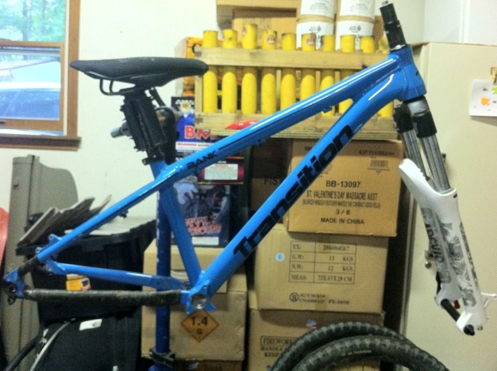 Transition Bank Dirt Jump Frame Mountain Bike DJ Freeride