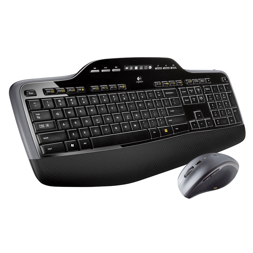  tasks, hour after productive hour.? Logitech Wireless Desktop MK710