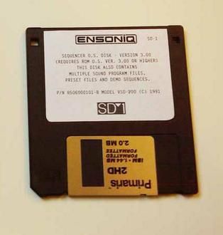  Operating System O s Version 3 0 Bonus VFX VPC 100 Floppy Disk