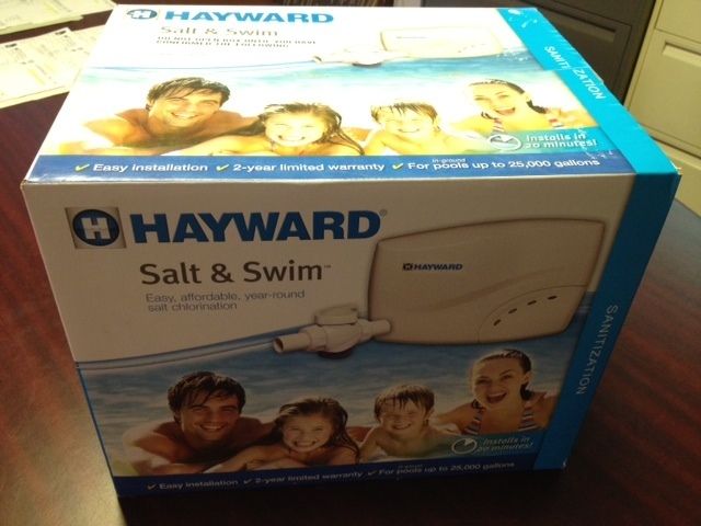 Hayward Salt Swim DIY 6 Inground Swimming Pool Salt Chlorine Generator