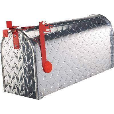  Diamond Plate Mailbox New