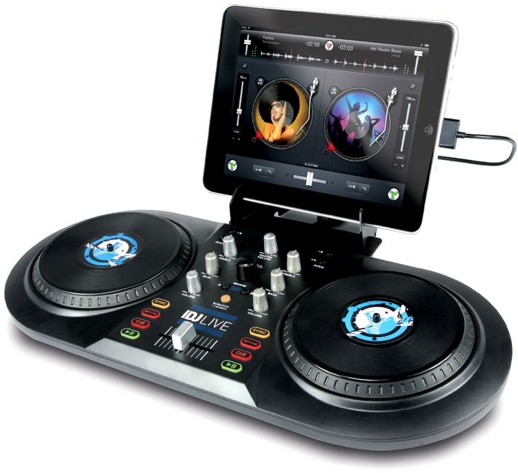 ever wish you had a portable dj setup with the numark idj live you can