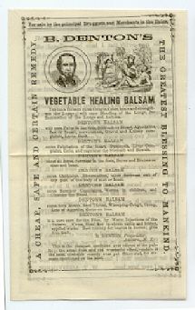 1856 VEGETABLE HEALING BALSAM 4pg Flyer(12/25Jun)