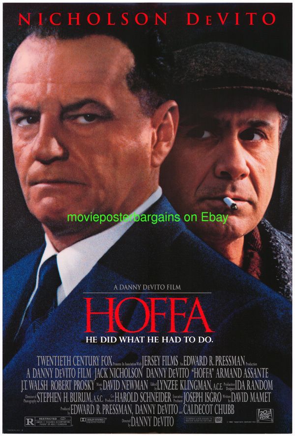 ABOUT SCHMIDT + HOFFA MOVIE POSTER JACK NICHOLSON