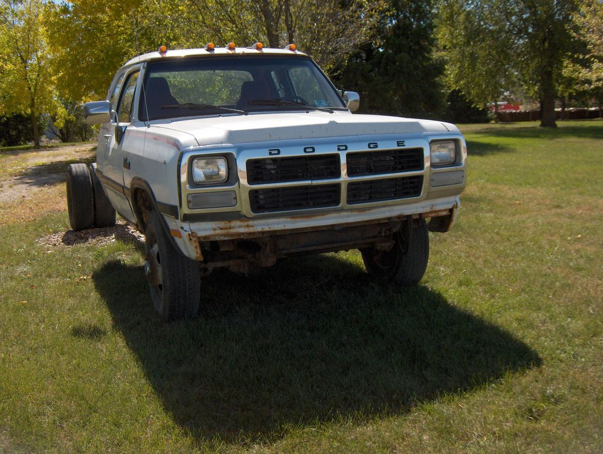 1992 dodge ram 350 dually 4x4 rusty