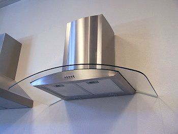 36 Stainless Steel Kitchen Wall Mount Range Hood Vent