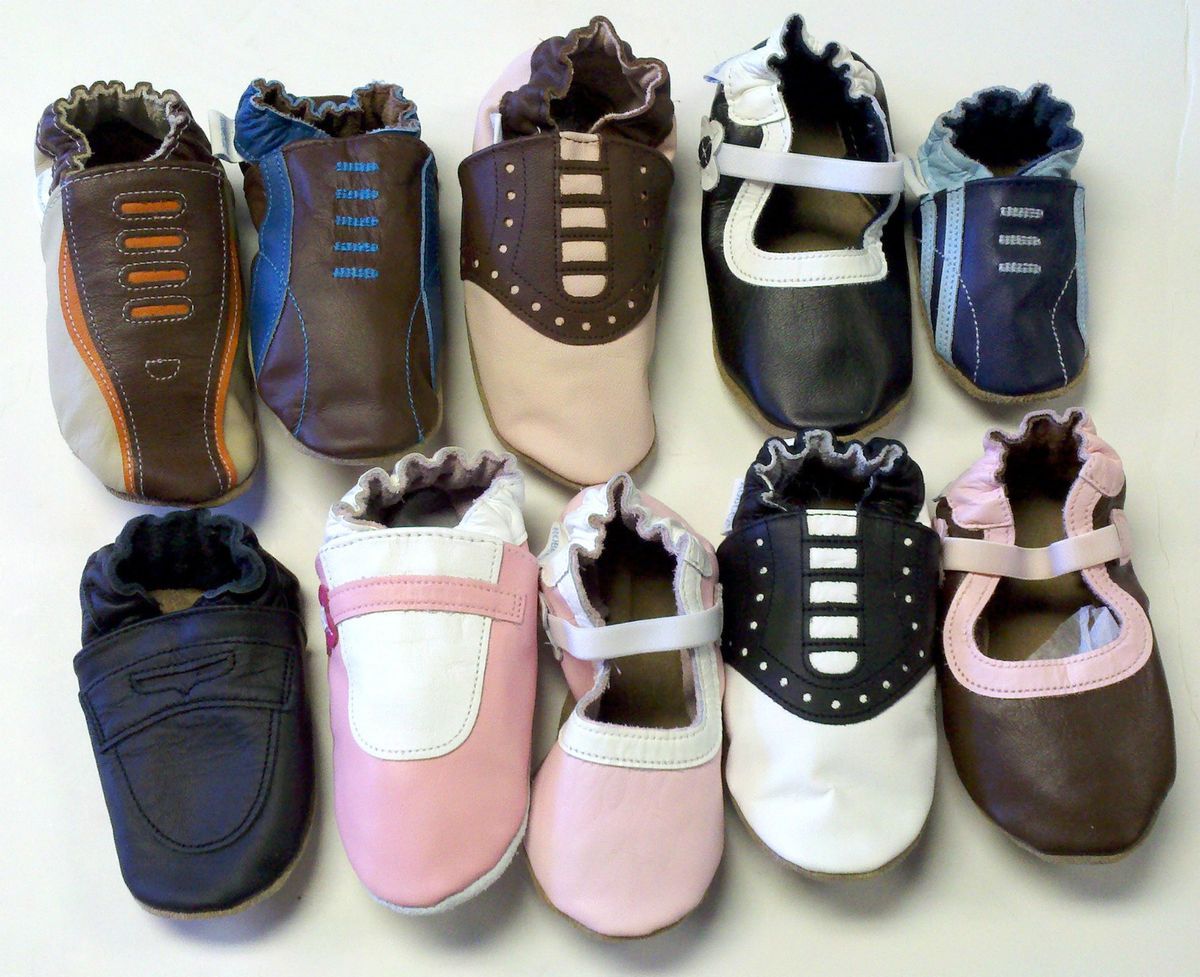  Soft Sole Leather Infant Shoes Shoe Designs Girls Boys Unisex