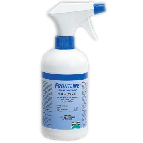 Frontline Flea and Tick Treatment Dog Cat Spray 17 1 2 Ounce