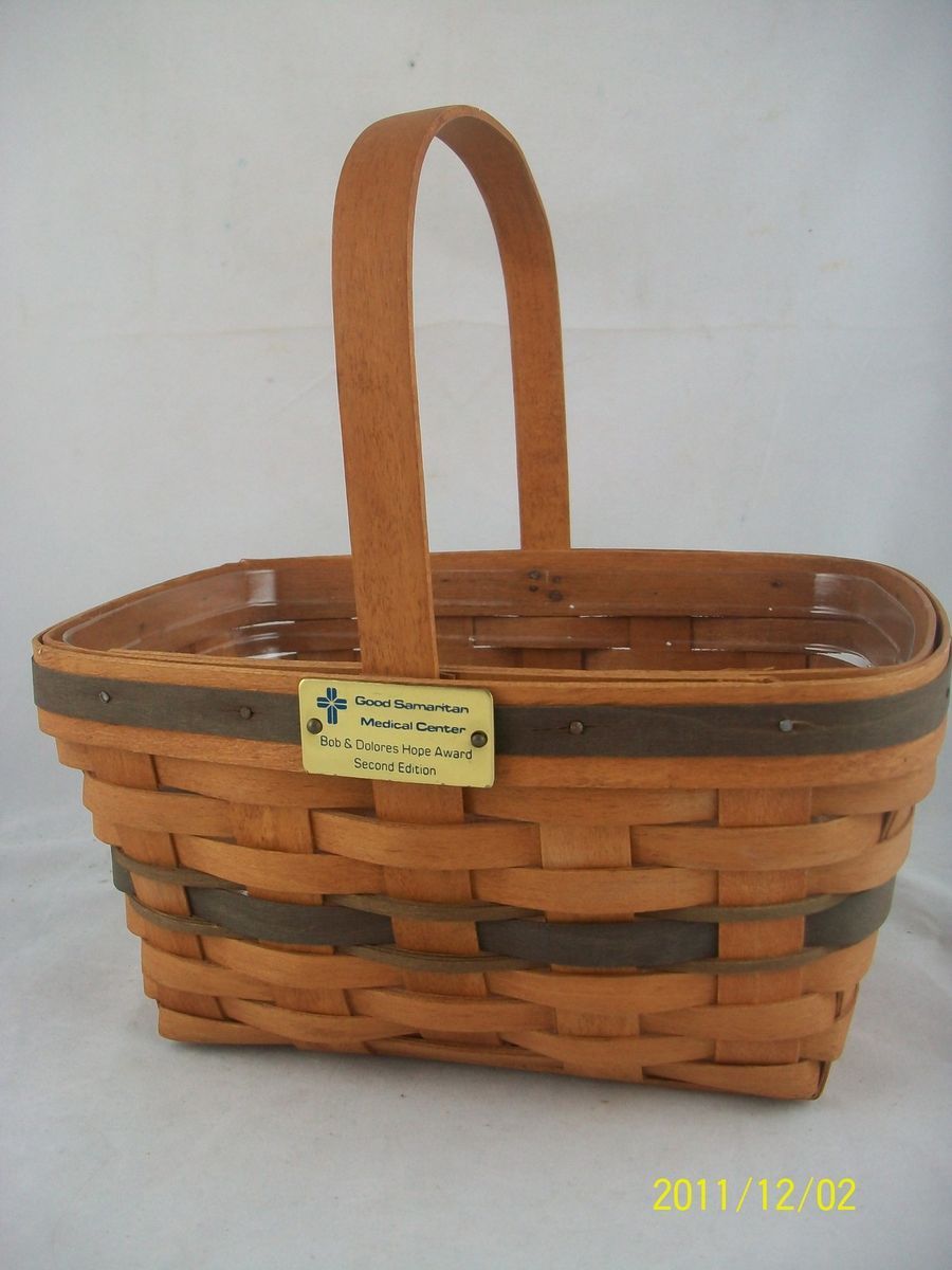 Longaberger Bob Dolores Hope Basket Spring Basket Award Incentive