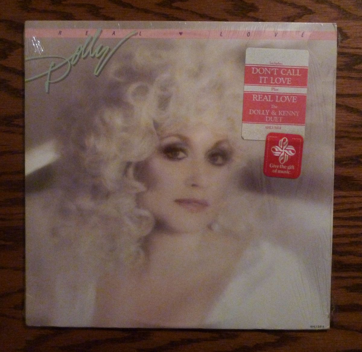 DOLLY PARTON REAL LOVE 1982 RCA AHLI 5414 RECORD LP VERY NICE