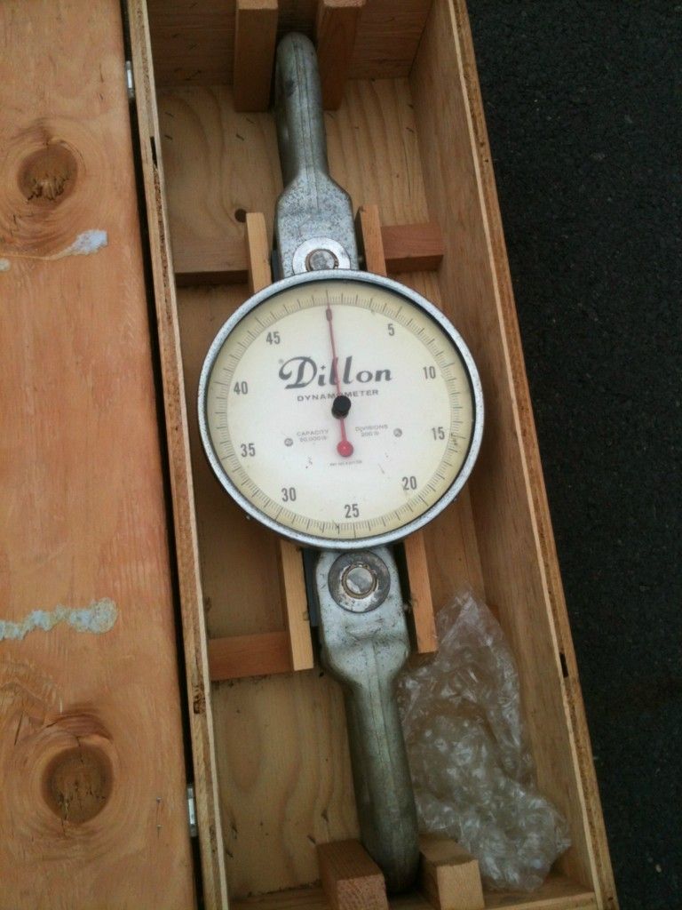 Dillon Dynamometer 50 000lb Capacity