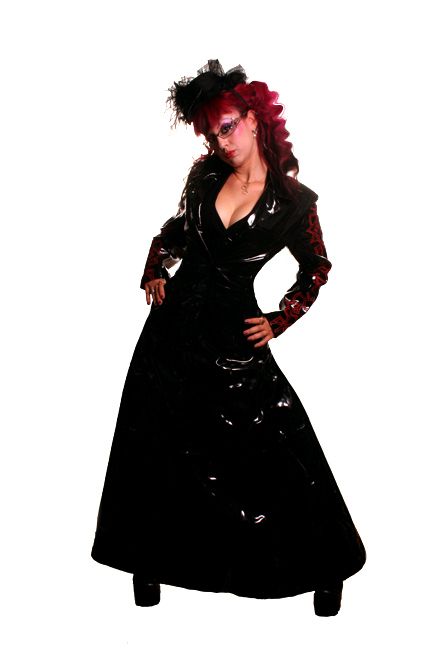 Hilarys Vanity Devious PVC Industrial Trench Coat