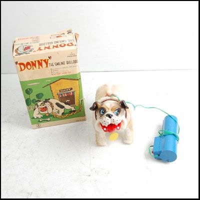 Vintage 1961 Donny The Smiling Bulldog by Frankonia Toy