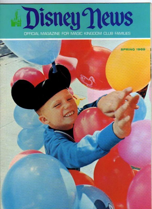 Disney News Vol 4 2 Spring 1969 Issue Disneyland