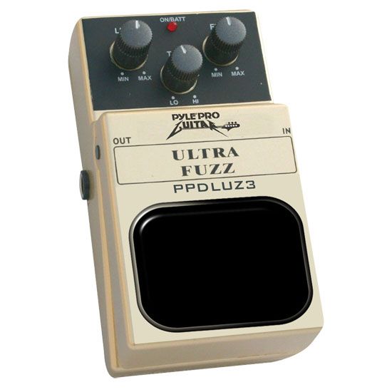 Classic Fuzz Distortion Effect Guitar Pedal PPDLUZ3