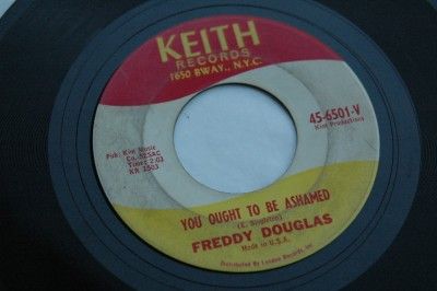 Soul 45 Freddy Douglas Ought to Be ashamed Keith 6501